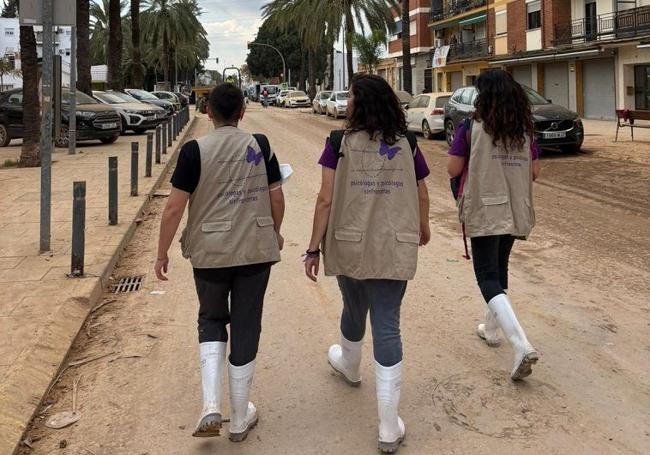 Psicólogas sin Fronteras en la zona cero