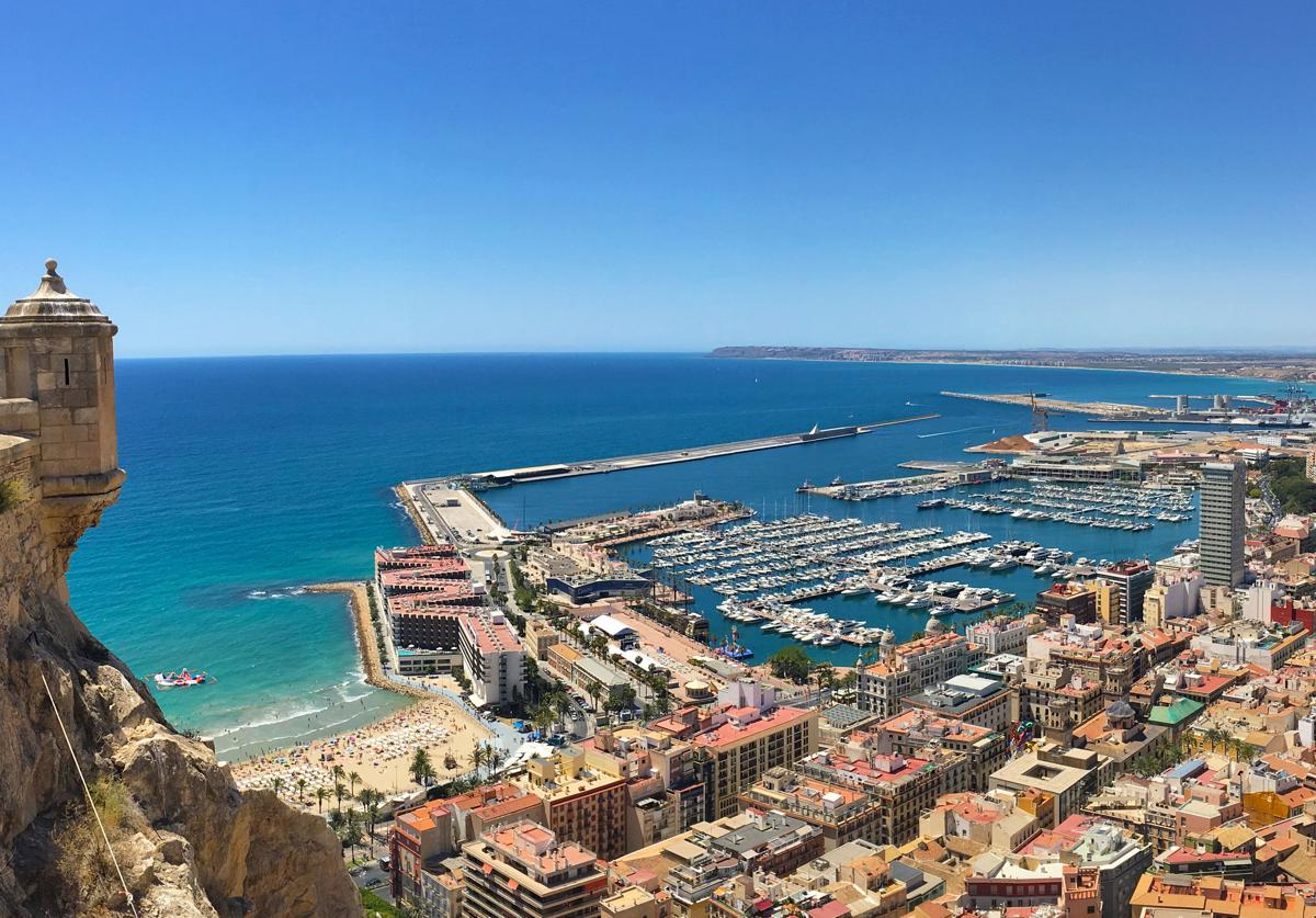 Panorámica de Alicante.