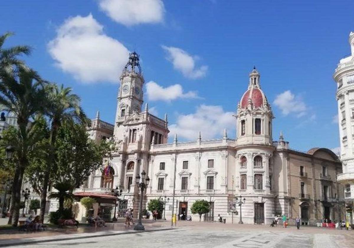 El Ayuntamiento de Valencia en una imagen de archivo.