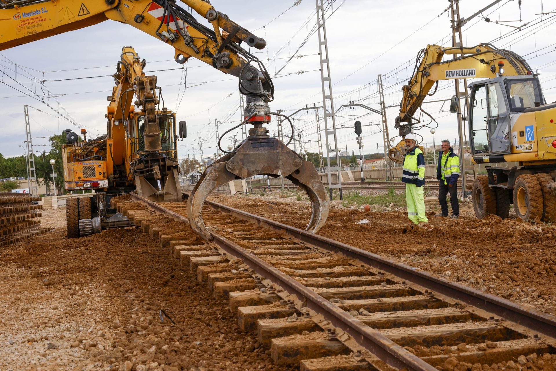 Así ha quedado la estación de València Sud tras la DANA