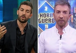 David Broncano y Pablo Motos, presentadores de 'La Revuelta' y 'El Hormiguero' respectivamente