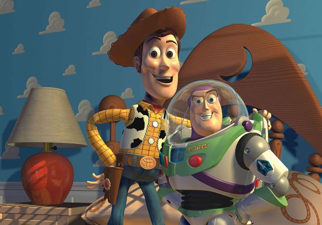 Woody y Buzz Lightyear, personajes de la saga 'Toy Story'.