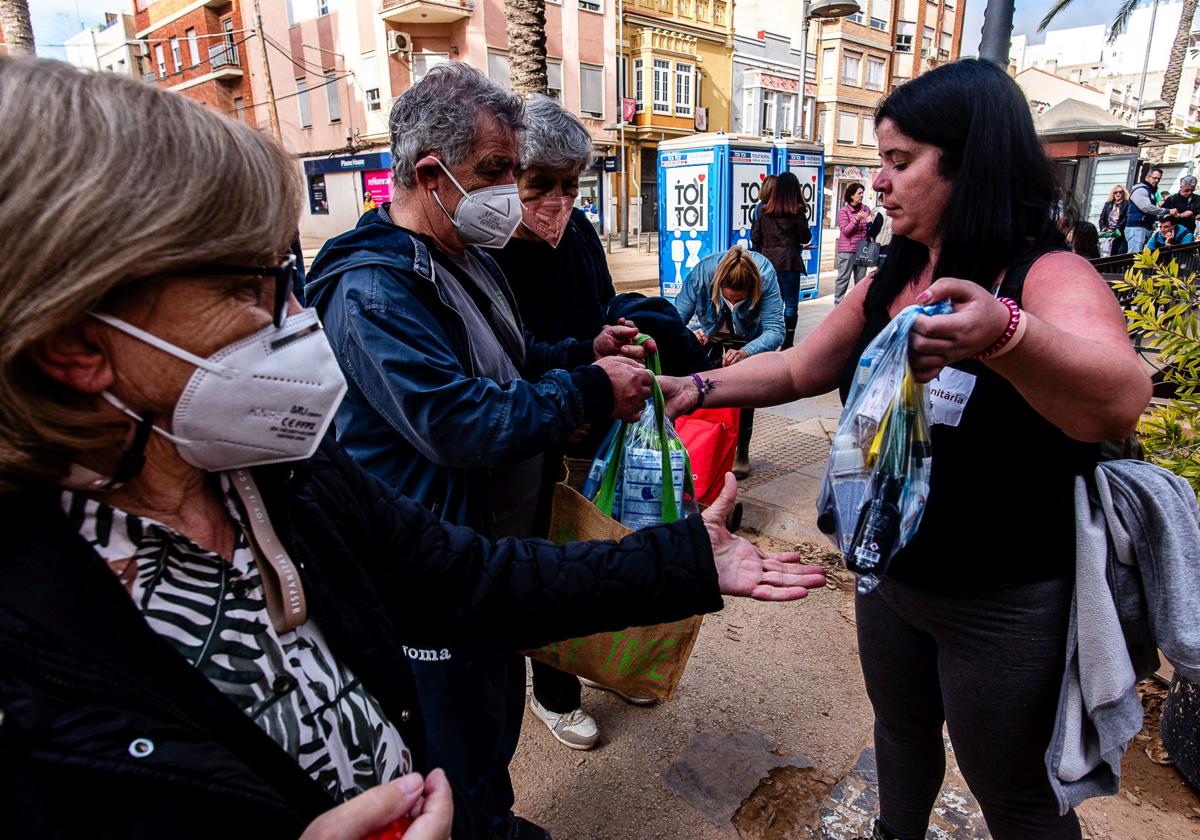 Los voluntarios no olvidan la zona cero