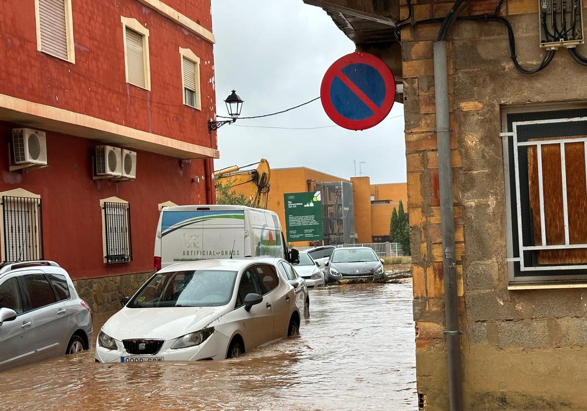 Inundación en Catadau.