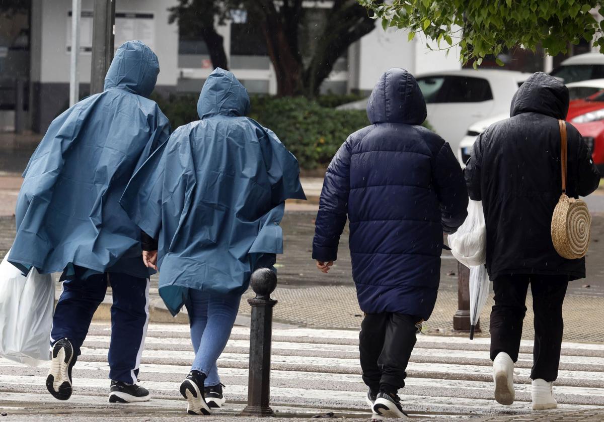 Día de lluvia en Valencia.