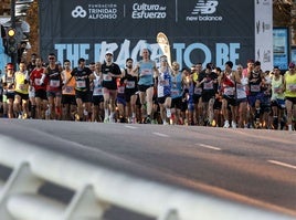 Maratón de Valencia. Imagen de archivo.