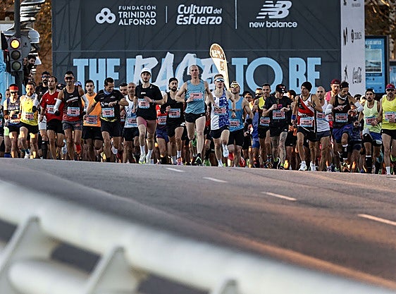 Maratón de Valencia. Imagen de archivo.
