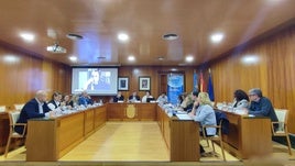 Un momento de la junta general del consorcio, celebrada en Xàbia.