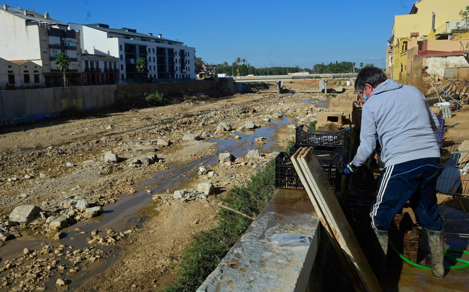 Así está Paiporta casi un mes después de la DANA