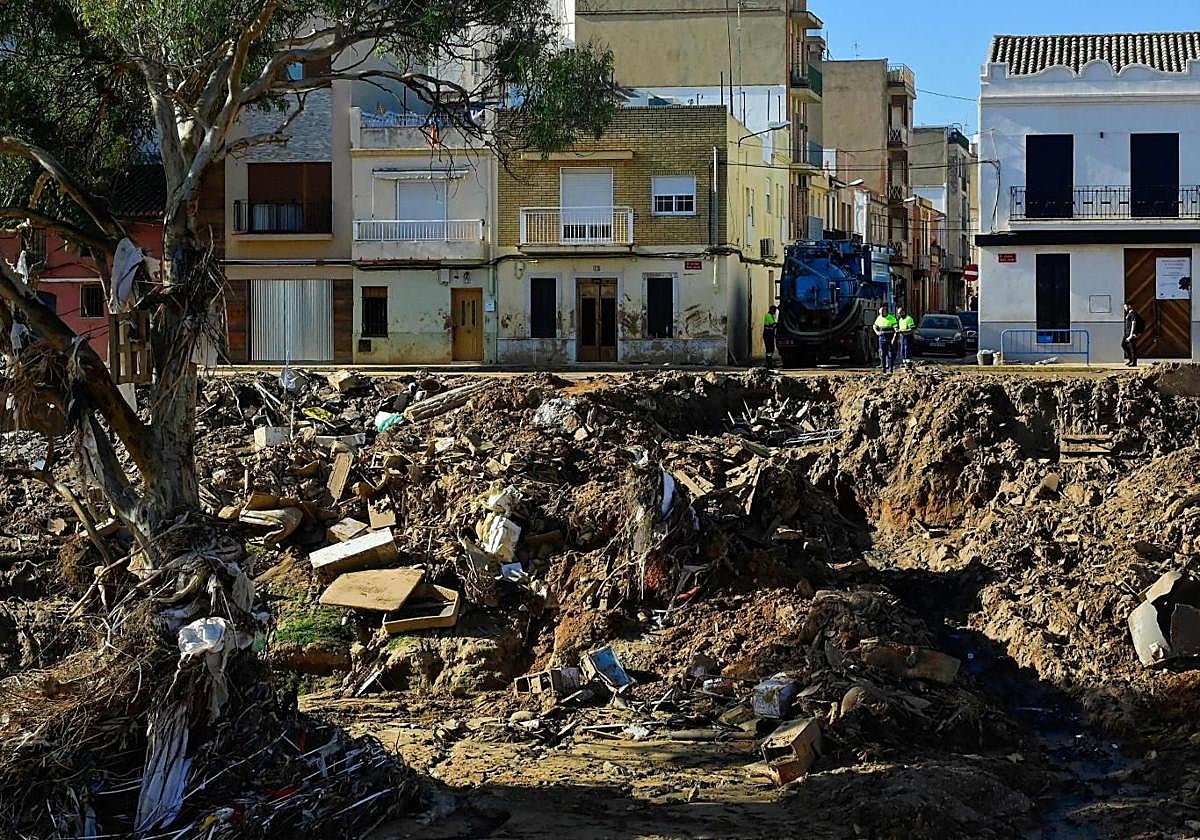 Así está Paiporta casi un mes después de la DANA