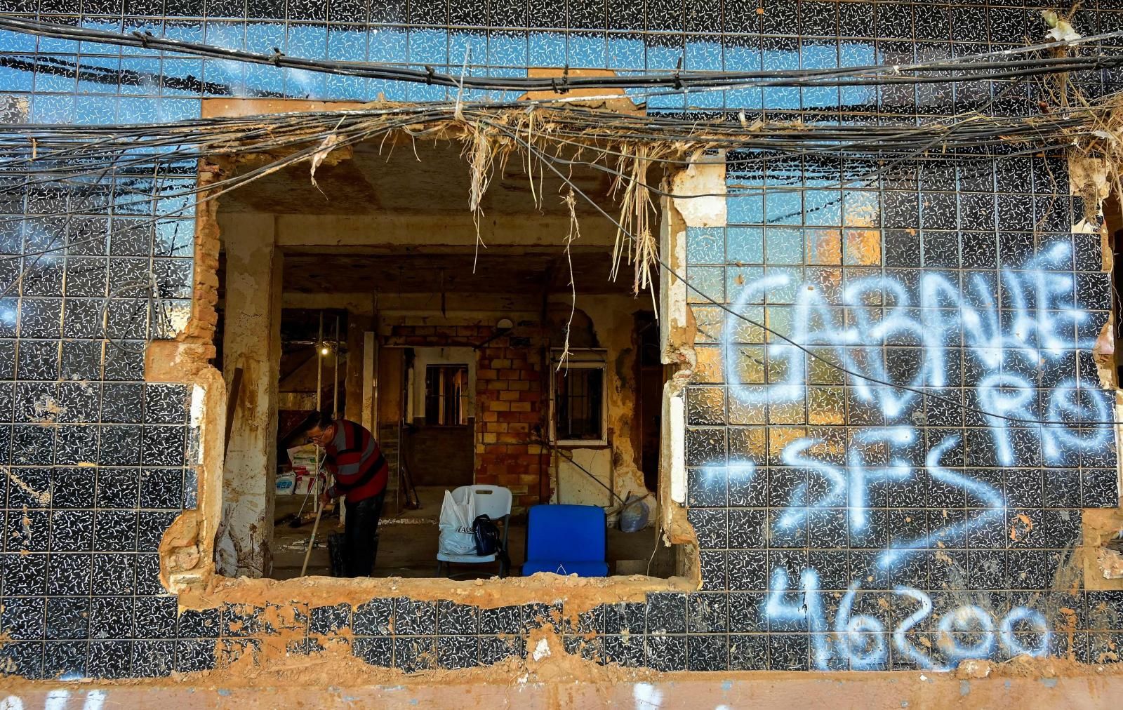 Así está Paiporta casi un mes después de la DANA