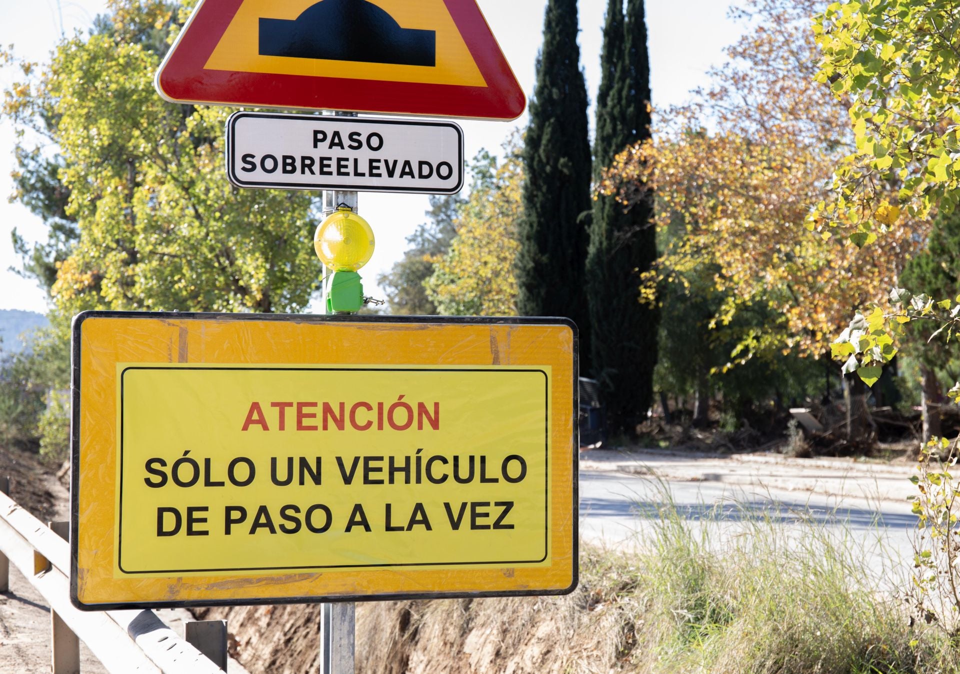 El puente arrasado por la DANA que conectaba Cheste con la A-3 se reabre al tráfico