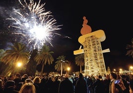 Celebración de la declaración de las Fallas como Patrimonio Inmaterial de la Humanidad.