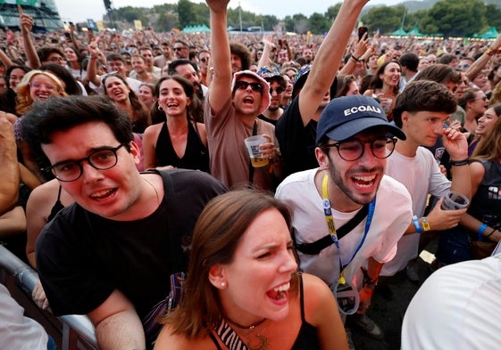 Los asistentes a la última edición del FIB de Benicàssim.