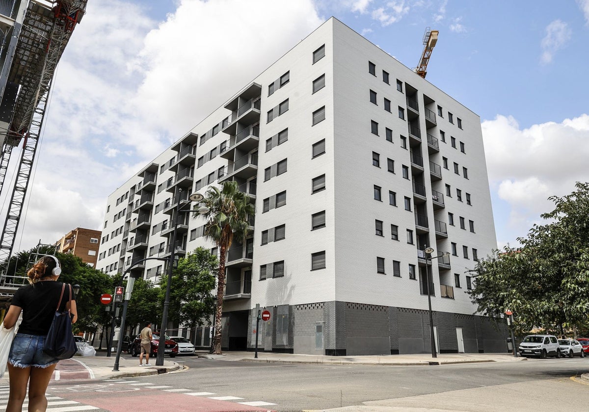 Edificio de Safranar de propiedad municipal.