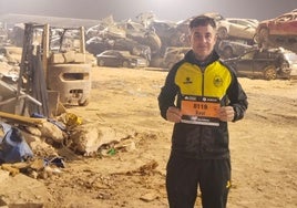 Javier, este domingo antes de salir hacia Valencia para el Maratón.