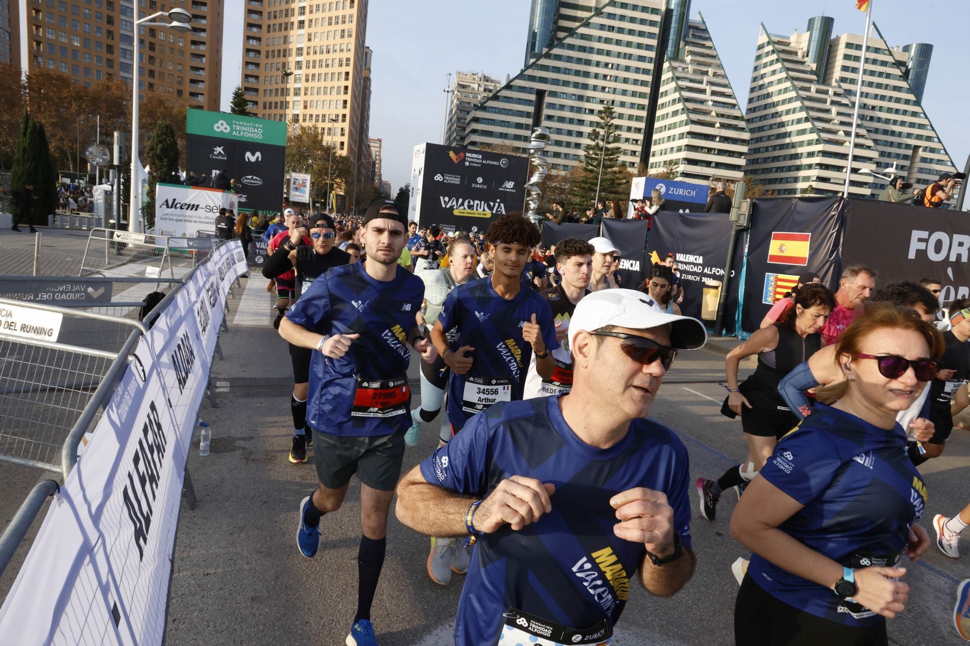 Las mejores imágenes del Maratón de Valencia 2024