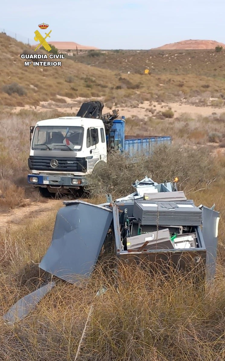 Vehículos que utilizaban para los robos.