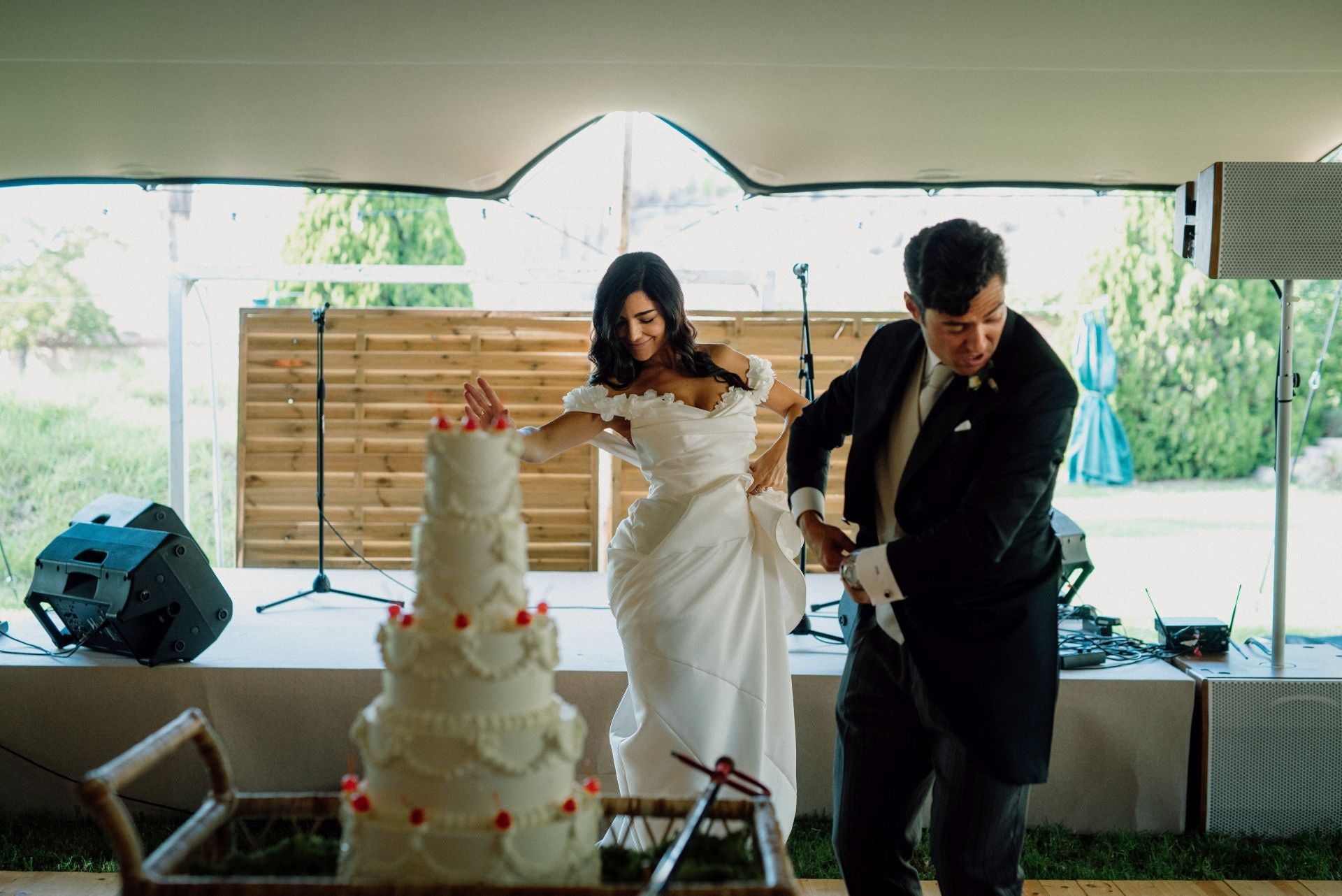 La boda de la empresaria Lola Ribas y el torero Jesús Chover estuvo lleno de momentos emotivos y divertidos.