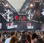 Escenario del pasado festival 'I Love Reggaeton' en Valencia.