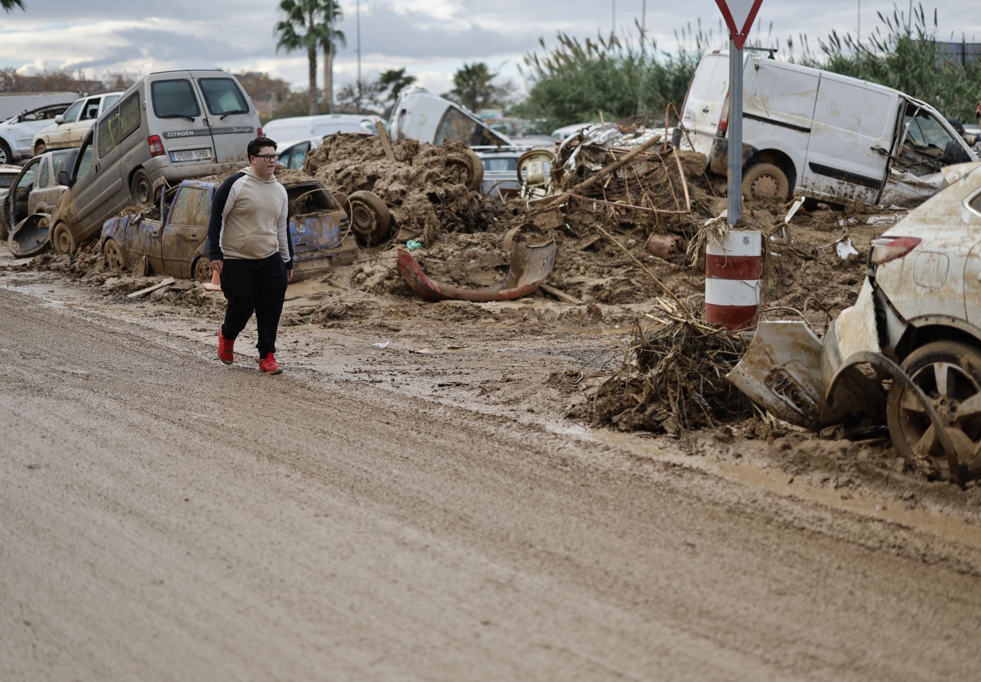 La lluvia devuelve el barro y el miedo a las municipios afectados por la DANA