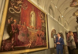 'La Inmaculada Concepción y los Jurados de la ciudad de Valencia' se exhibe en el Museo Histórico Municipal tras su excepcional restauración.