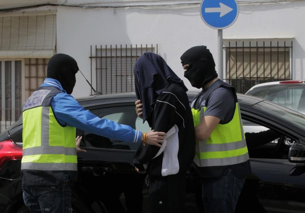 Operación terrorista en Valencia en una imagen de archivo.