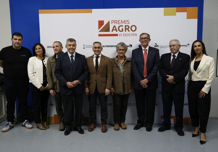 Galardonados en los Premios Agro.