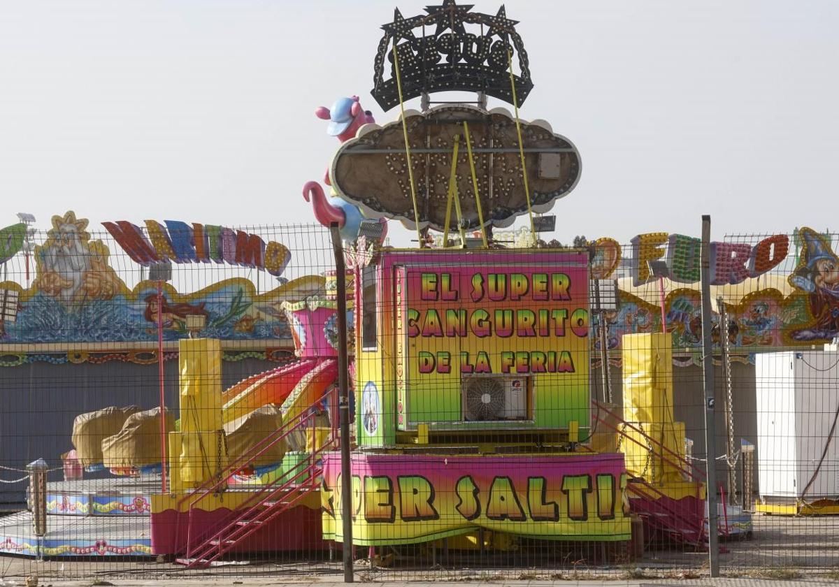 Los clásicos no faltan en la Feria de atracciones de Navidad.