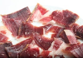 Jamón serrano, en imagen de archivo.