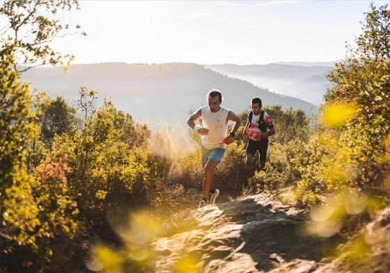 Corredores participan en una edición anterior del Penyagolosa Trails, en la provincia de Castellón.