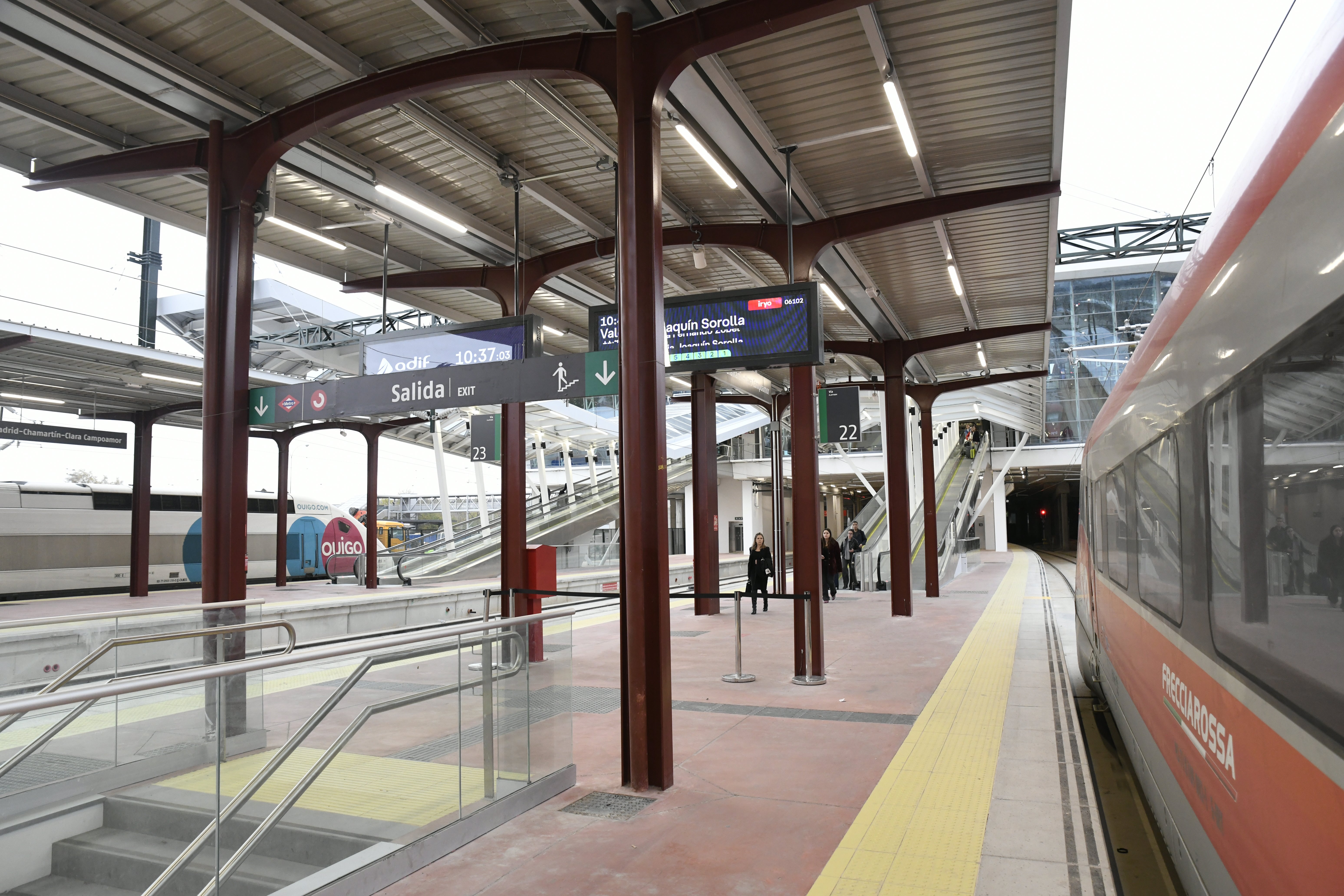 Así es el antes y el después de la nueva estación de Chamartín