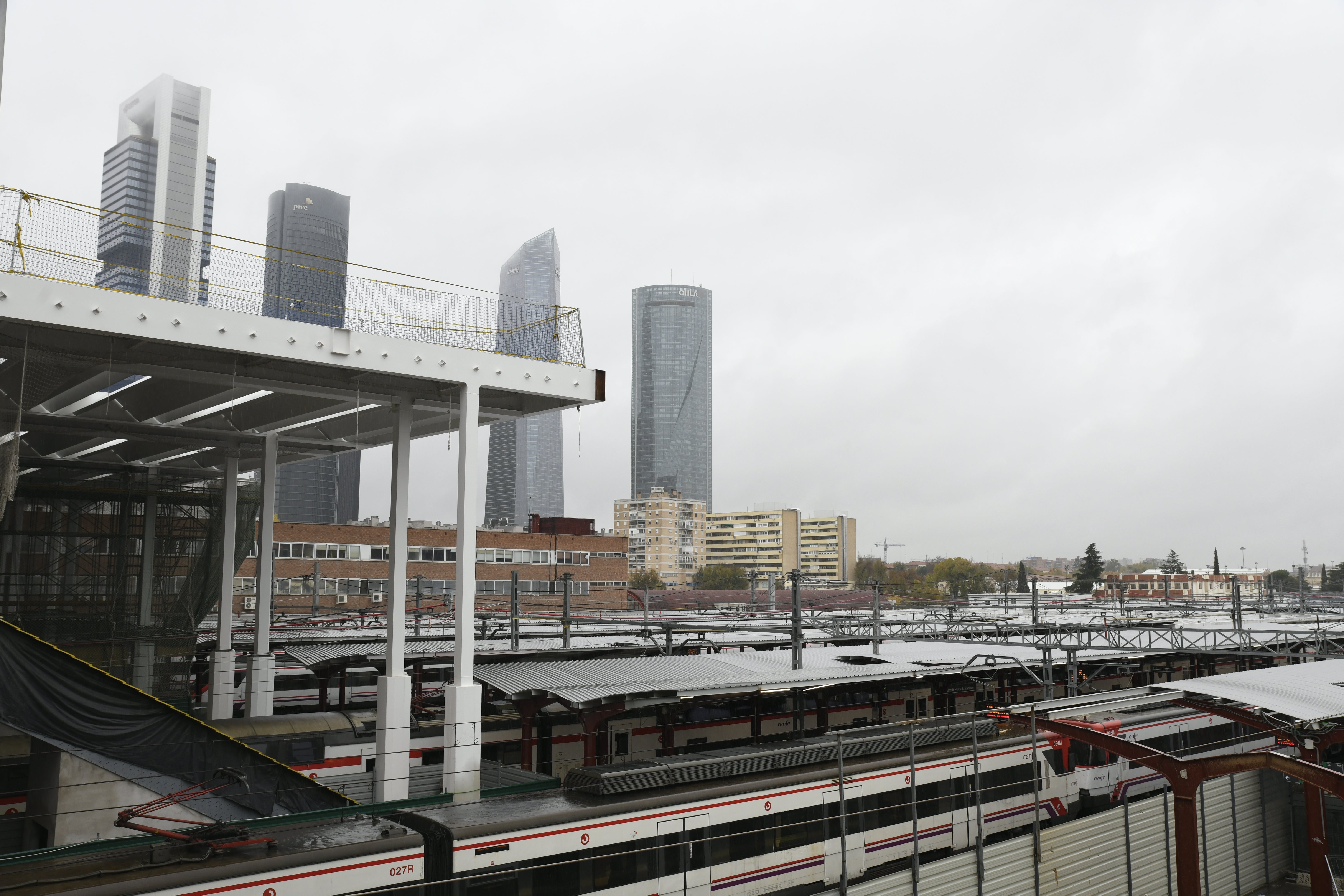 Así es el antes y el después de la nueva estación de Chamartín