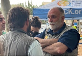 El chef José Andrés, en Valencia.