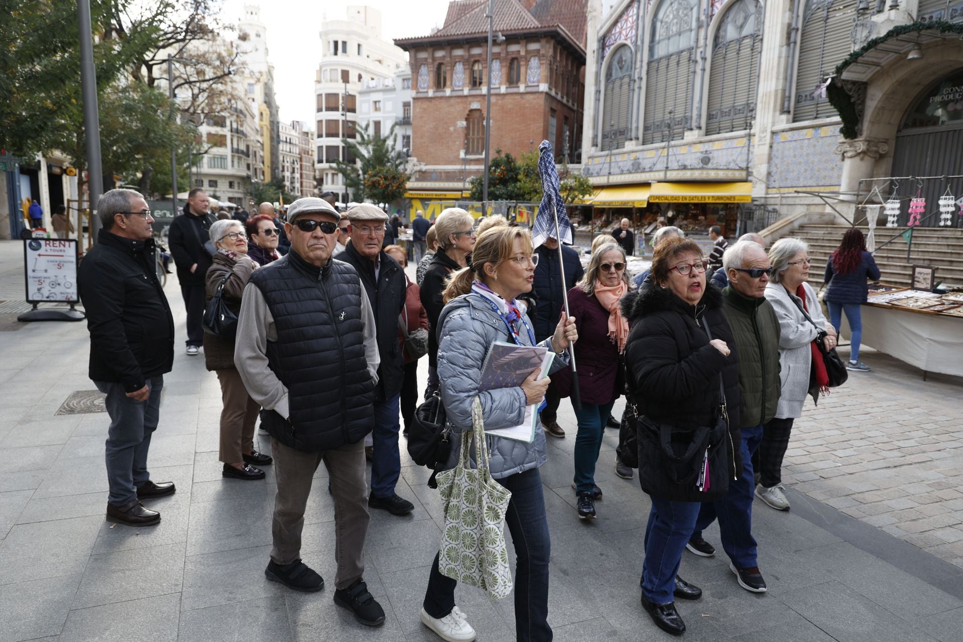 Ni el frío desanima a los turistas en Valencia