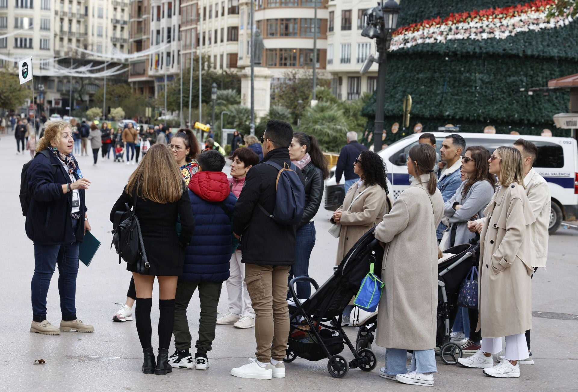 Ni el frío desanima a los turistas en Valencia