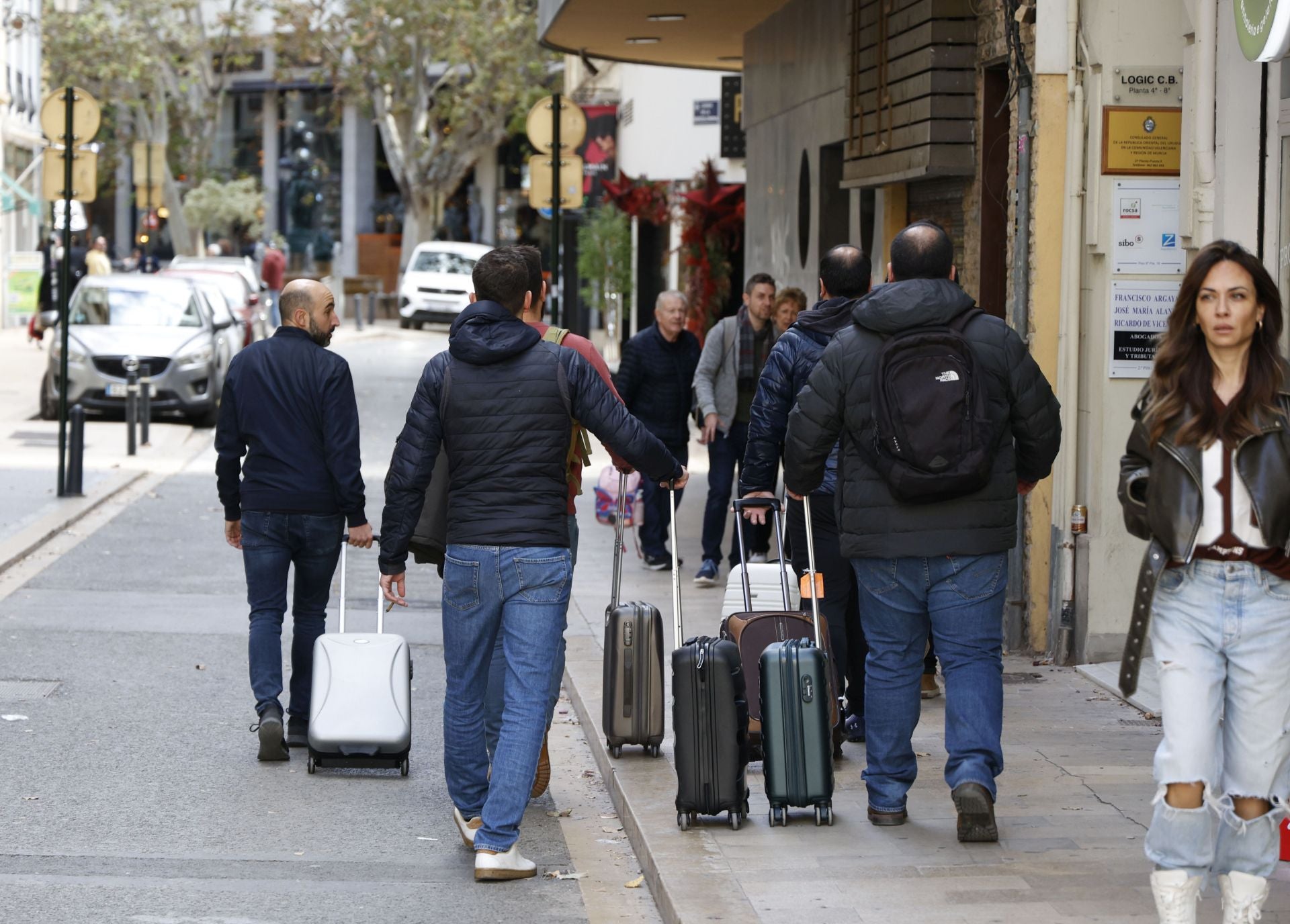 Ni el frío desanima a los turistas en Valencia