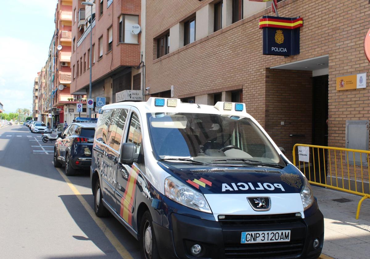 Comisaría de la Policía Nacional en Alzira.