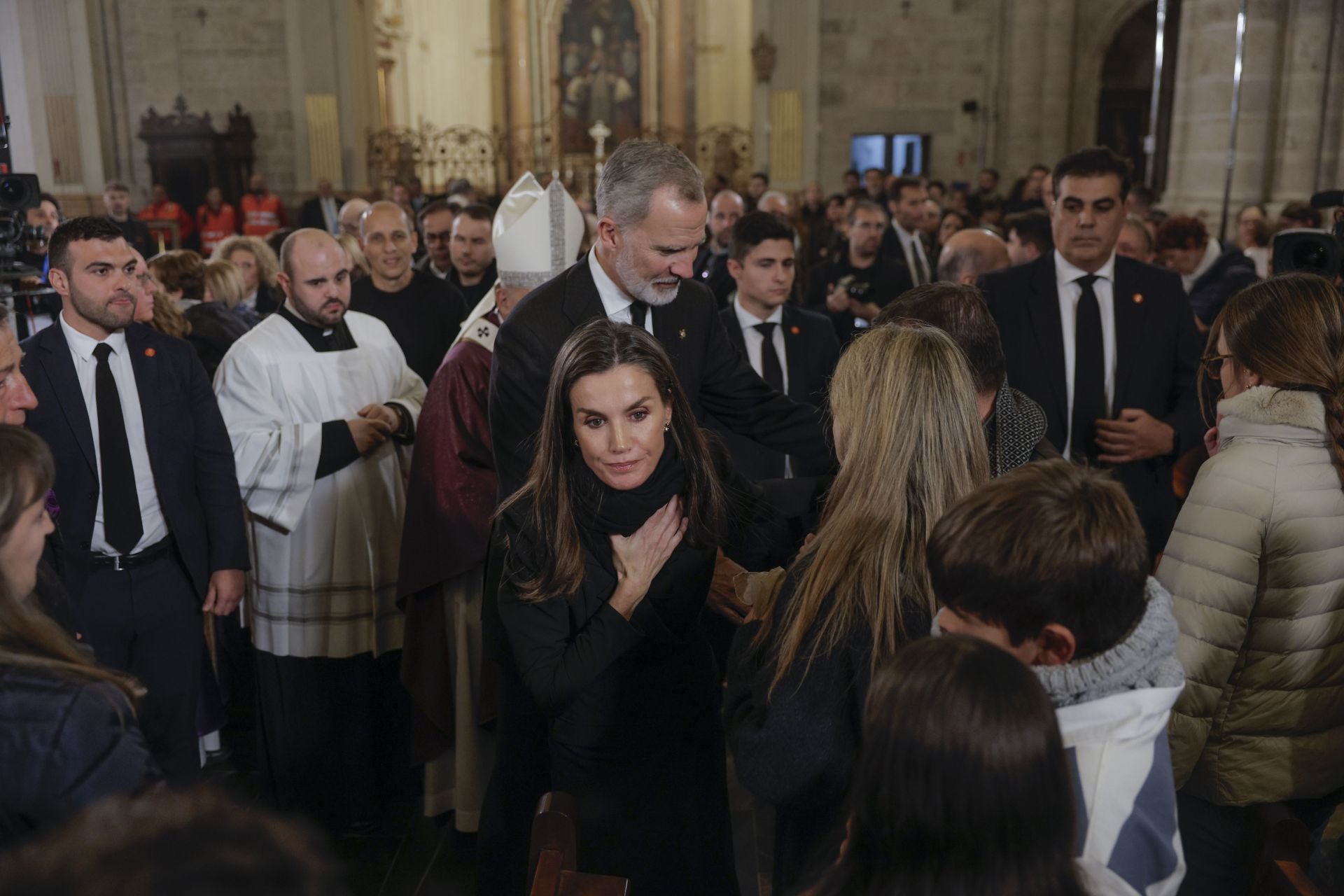 FOTOS | Funeral por las víctimas de la DANA en la Catedral de Valencia