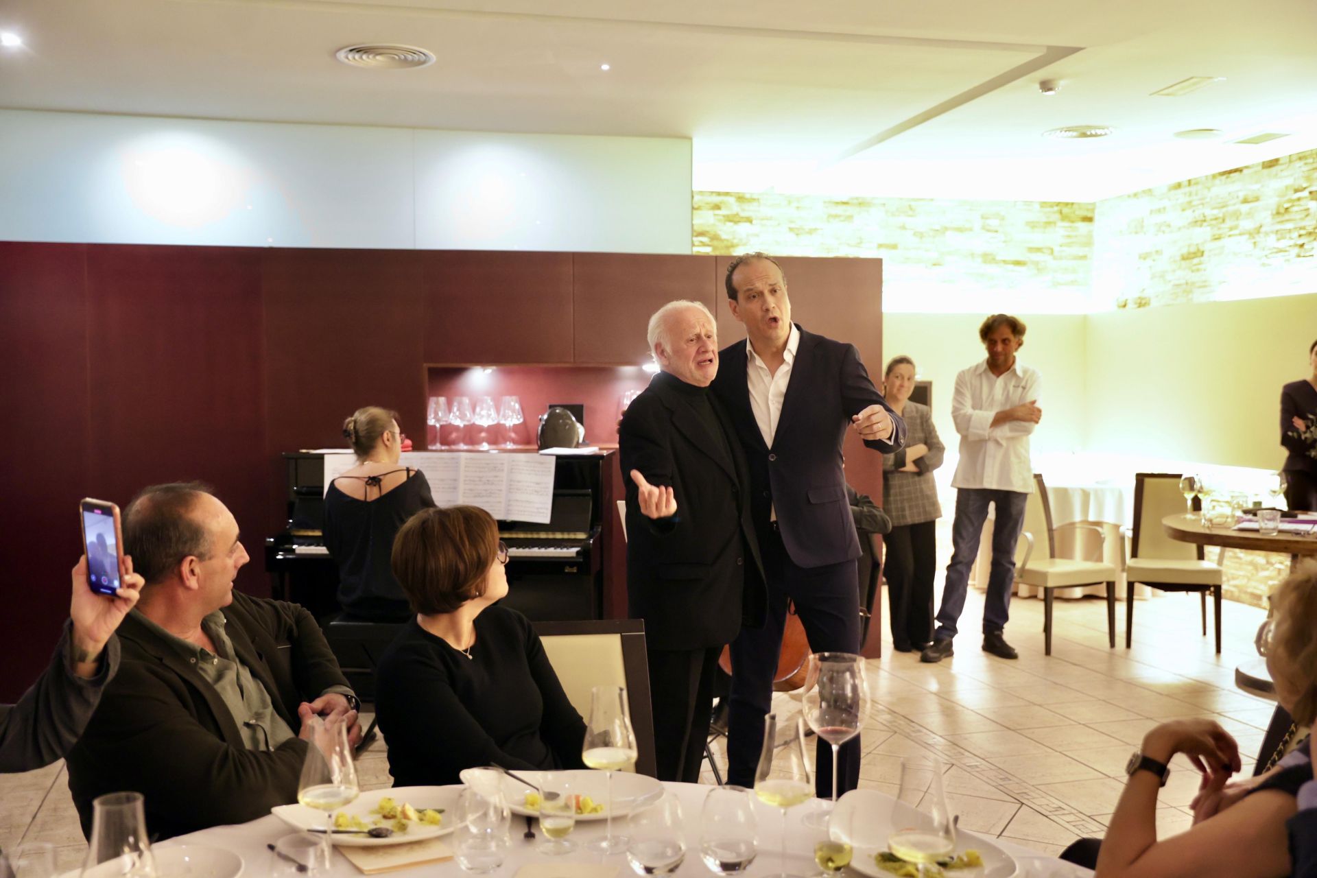 Juan Echanove, entre los invitados al centenario del restaurante Rioja