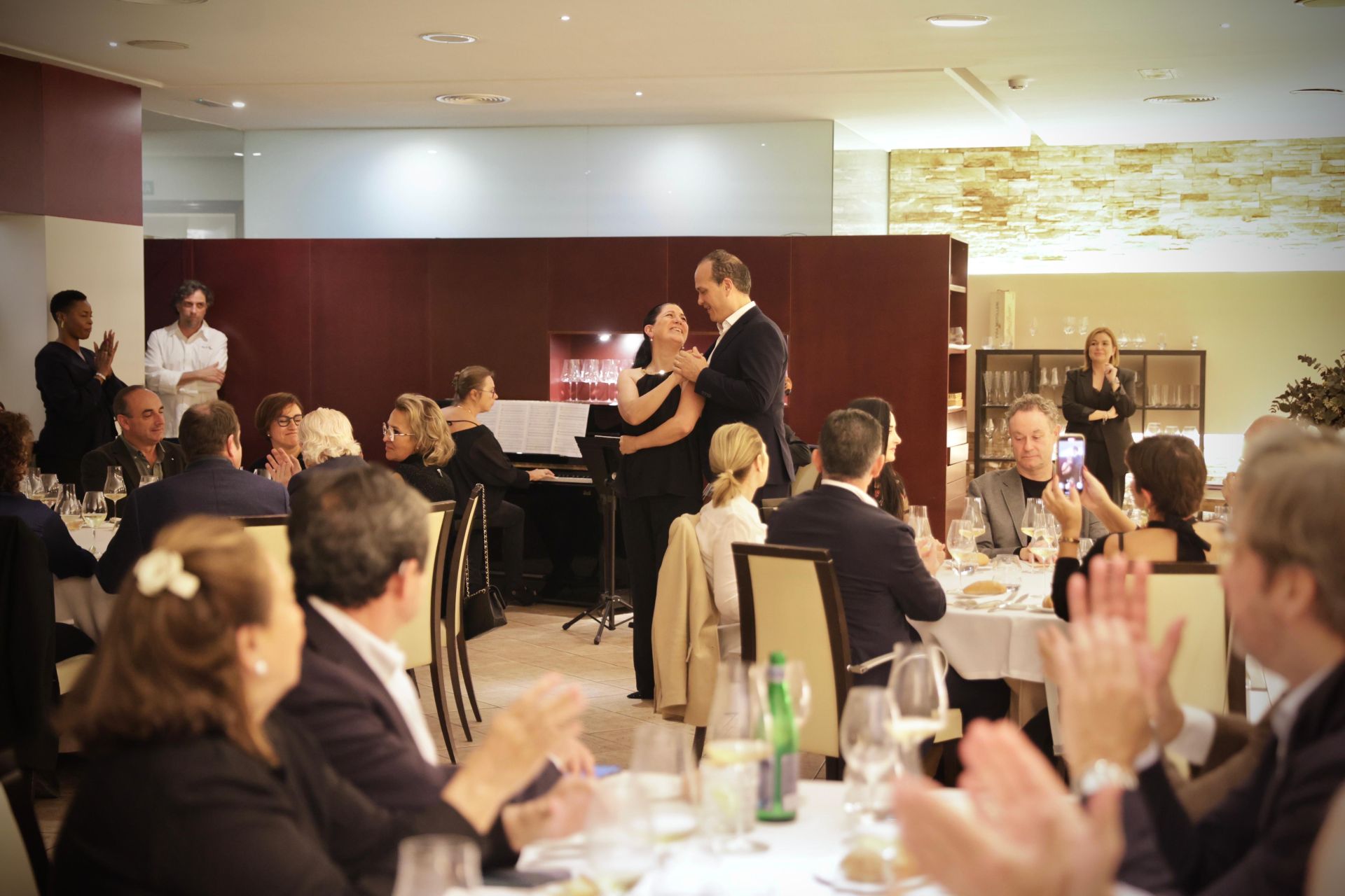 Juan Echanove, entre los invitados al centenario del restaurante Rioja