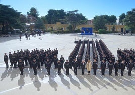 Presentación de los nuevos agentes de la Policía Local de Valencia.