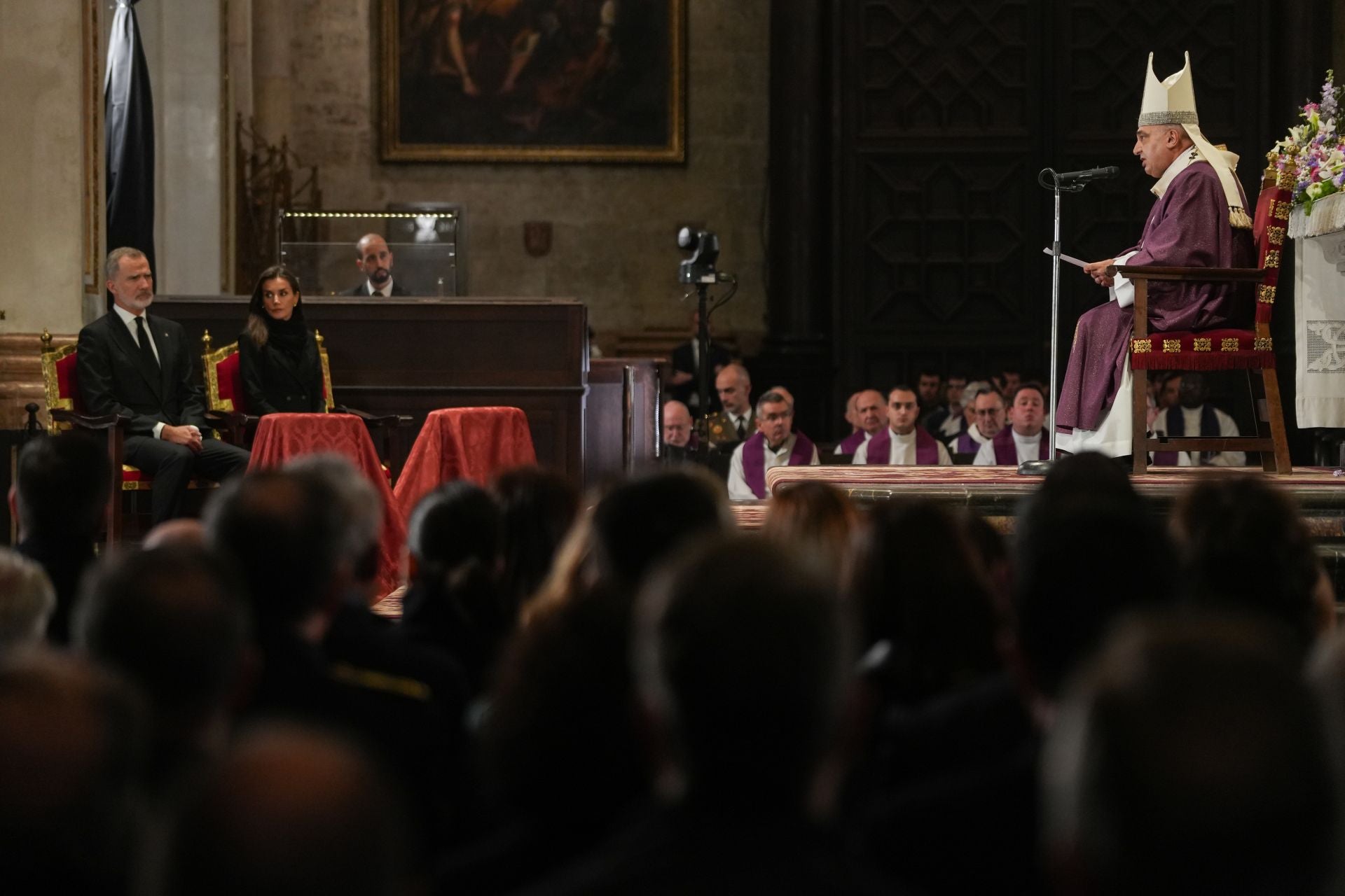 FOTOS | Funeral por las víctimas de la DANA en la Catedral de Valencia