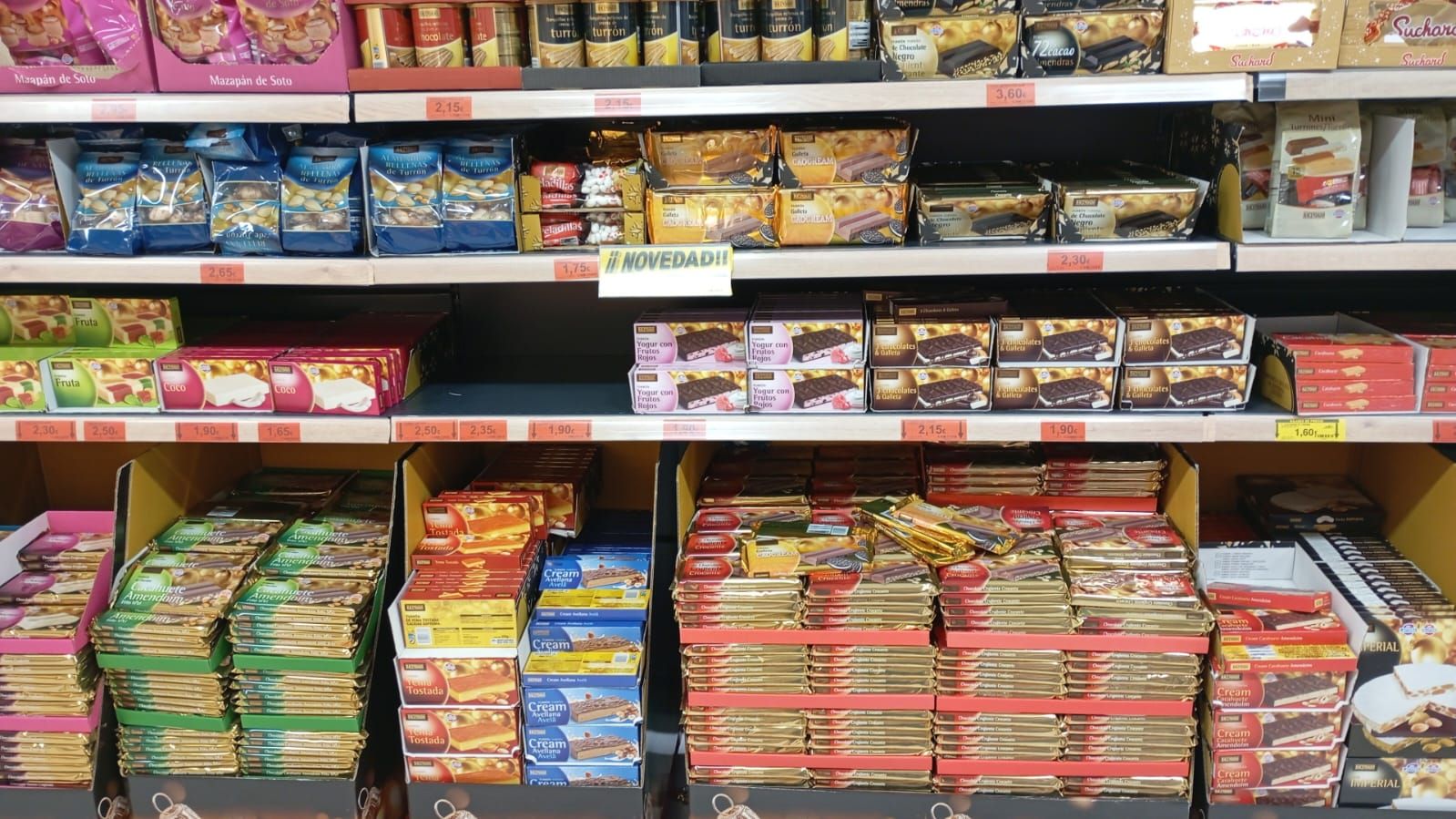 Mercadona aclara el origen de los turrones Hacendado y sus novedades para Navidad