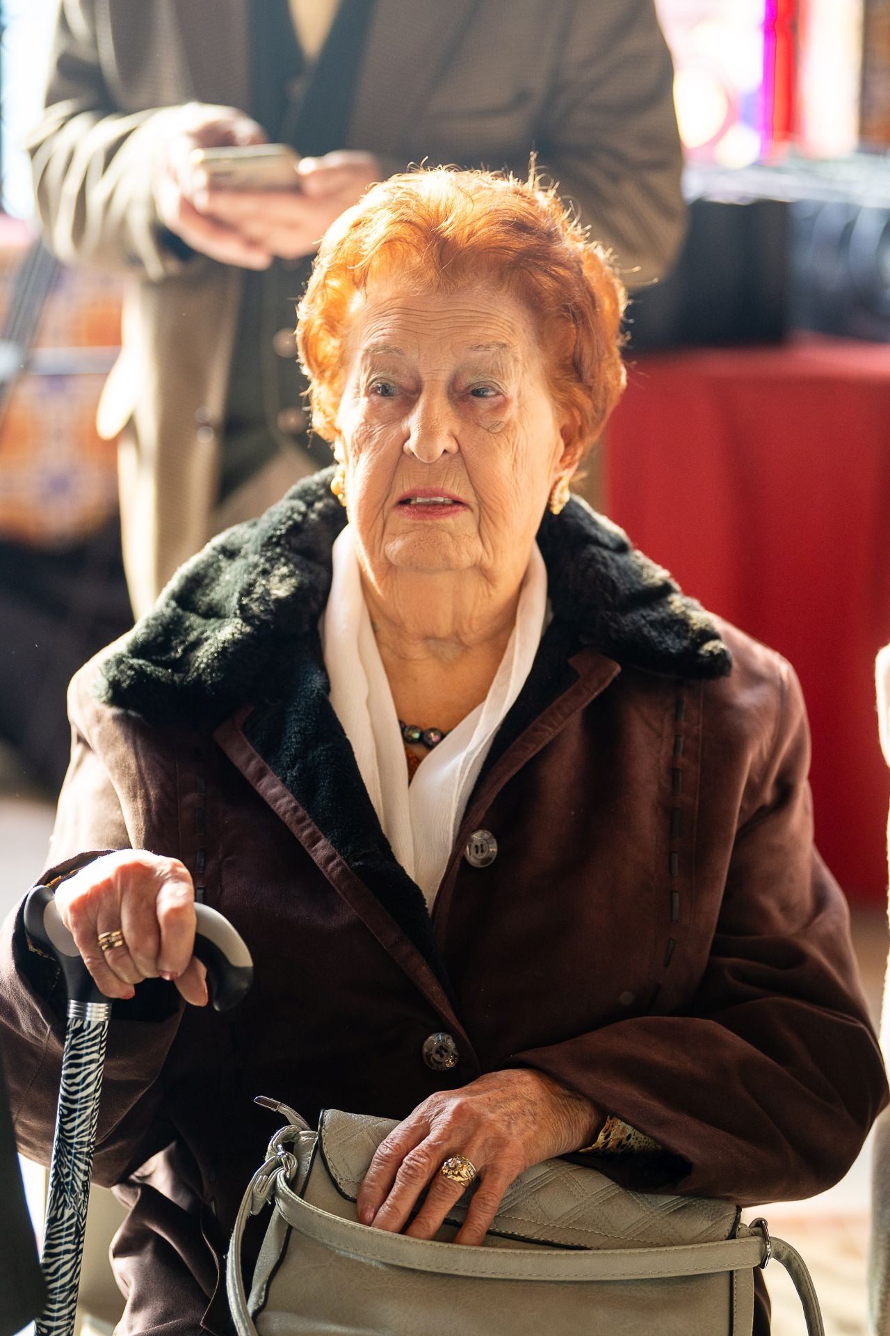 Valencia homenajea a sus personas mayores centenarias en el Palacio de la Exposición