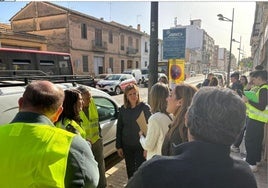 Reciente visita de la alcaldesa de Valencia, María José Catalá, a las pedanías afectadas por la DANA.