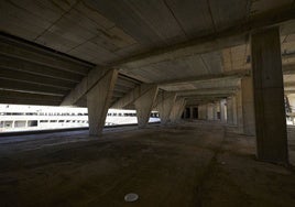 Interior del nuevo Mestalla.