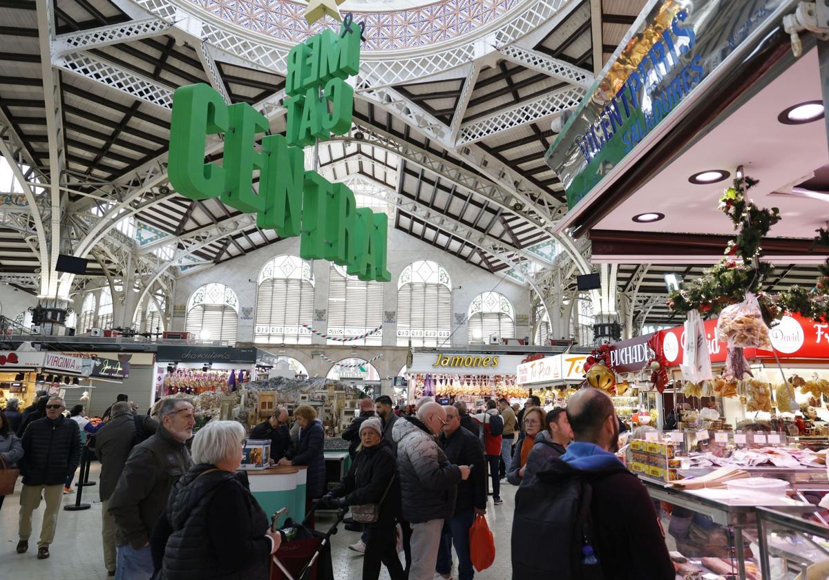 La Navidad llega al Mercado Central de Valencia