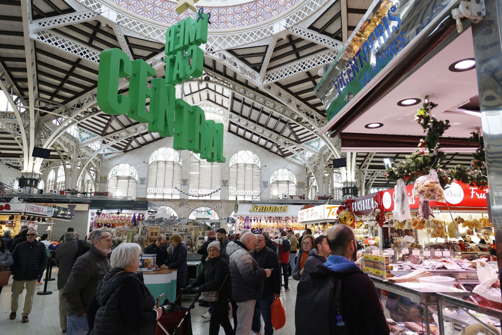 La Navidad llega al Mercado Central de Valencia