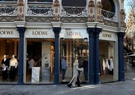 La tienda de Loewe recién estrenada.